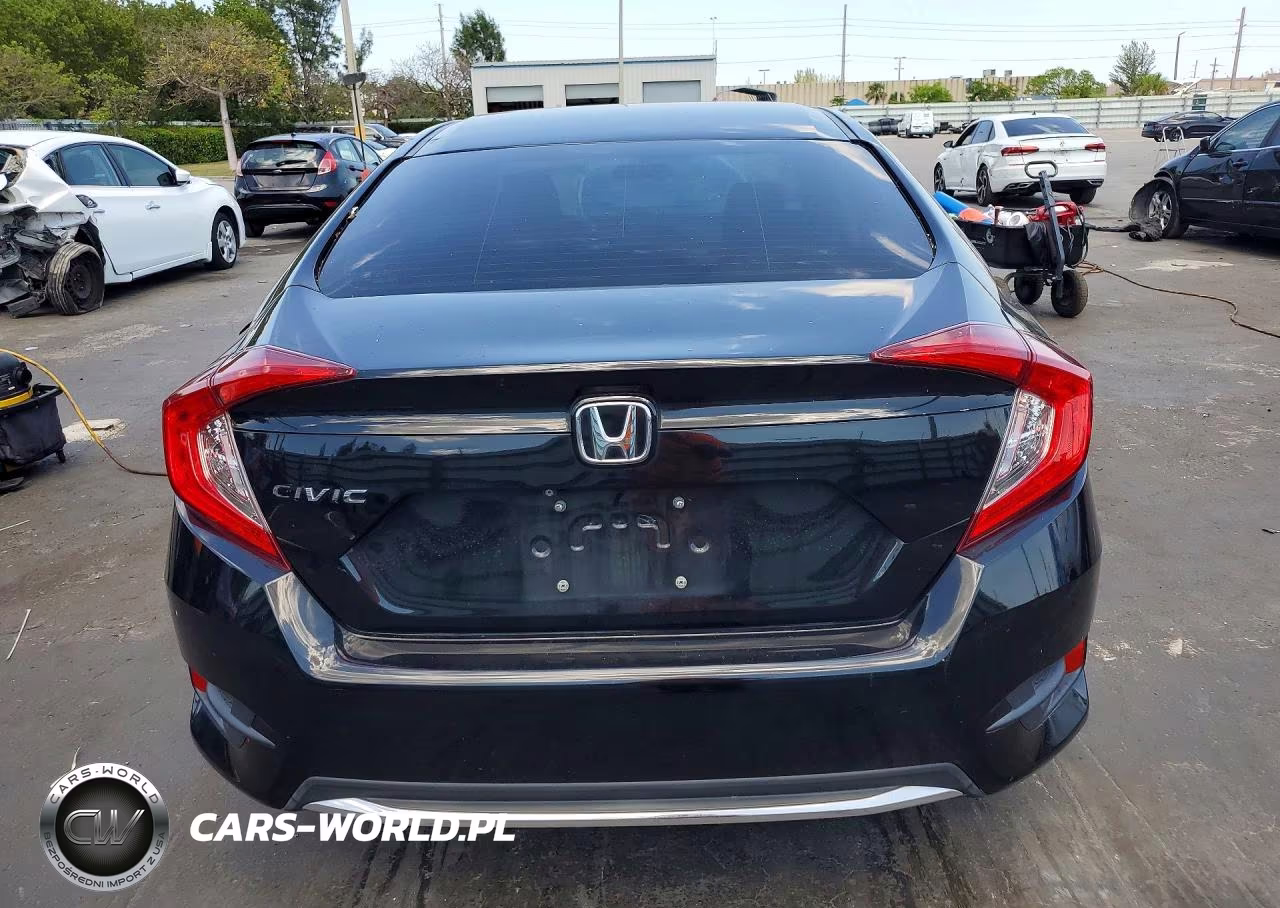 2020 Honda Civic Lx VIN:19XFC2F69LE021451 - 6
