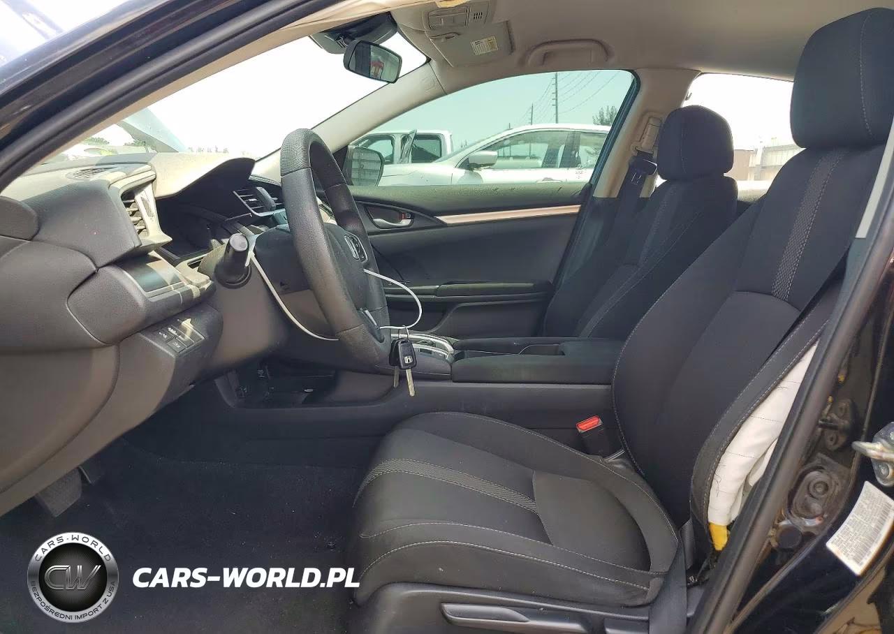 2020 Honda Civic Lx VIN:19XFC2F69LE021451 - 7