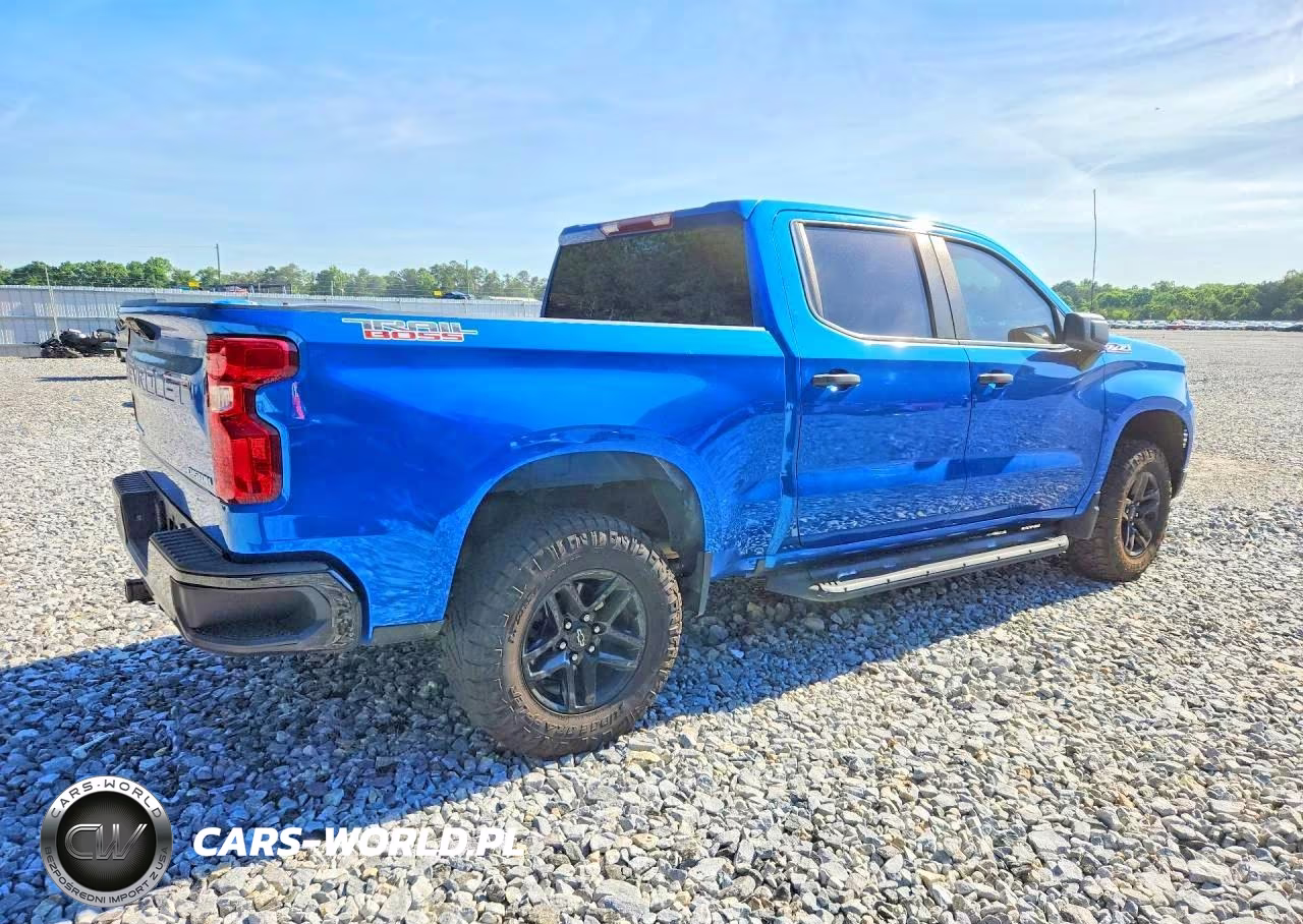 2022 Chevrolet Silverado K1500 Trail Boss Custom VIN:3GCPDCED5NG578646 - 3
