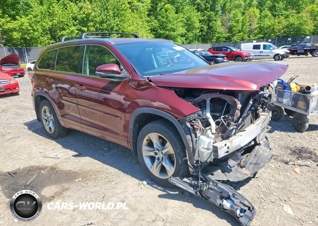 2014 Toyota Highlander Limited VIN:5TDDKRFH2ES035771 - 4