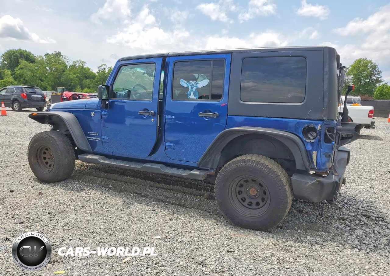 2010 Jeep Wrangler Unlimited Sport VIN:1J4BA3H15AL143010 - 2