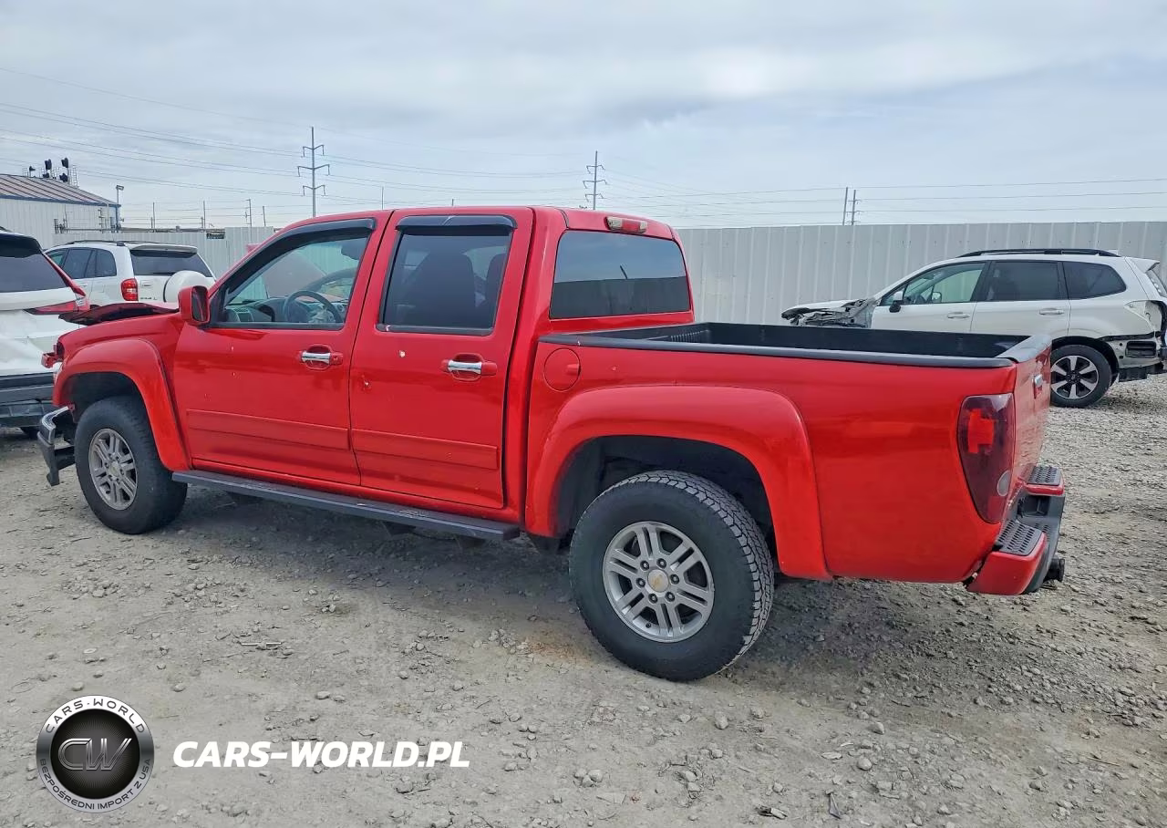 2012 Chevrolet Colorado Lt VIN:1GCHTCFE4C8164727 - 2
