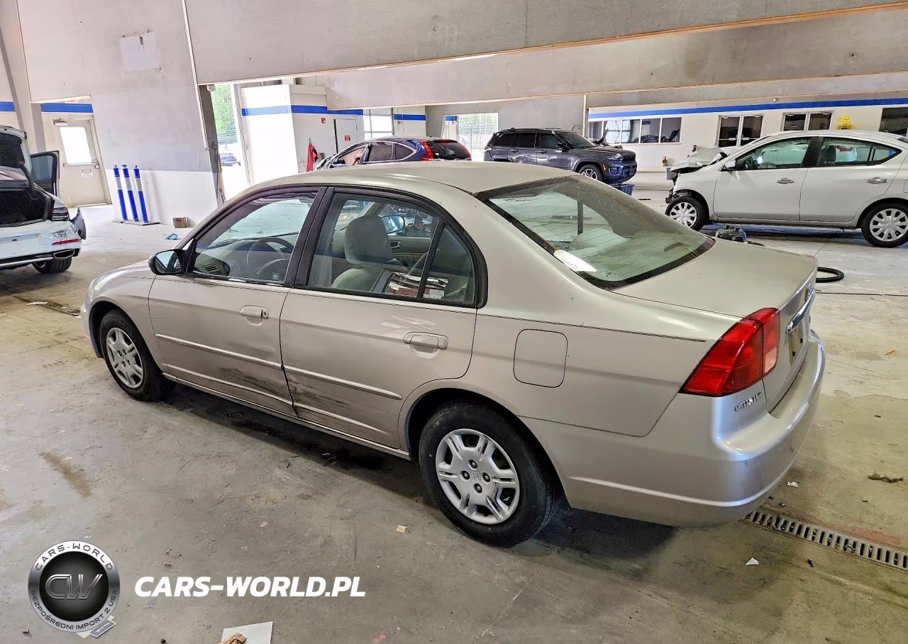 2002 Honda Civic Lx VIN:1HGES16572L068050 - 2