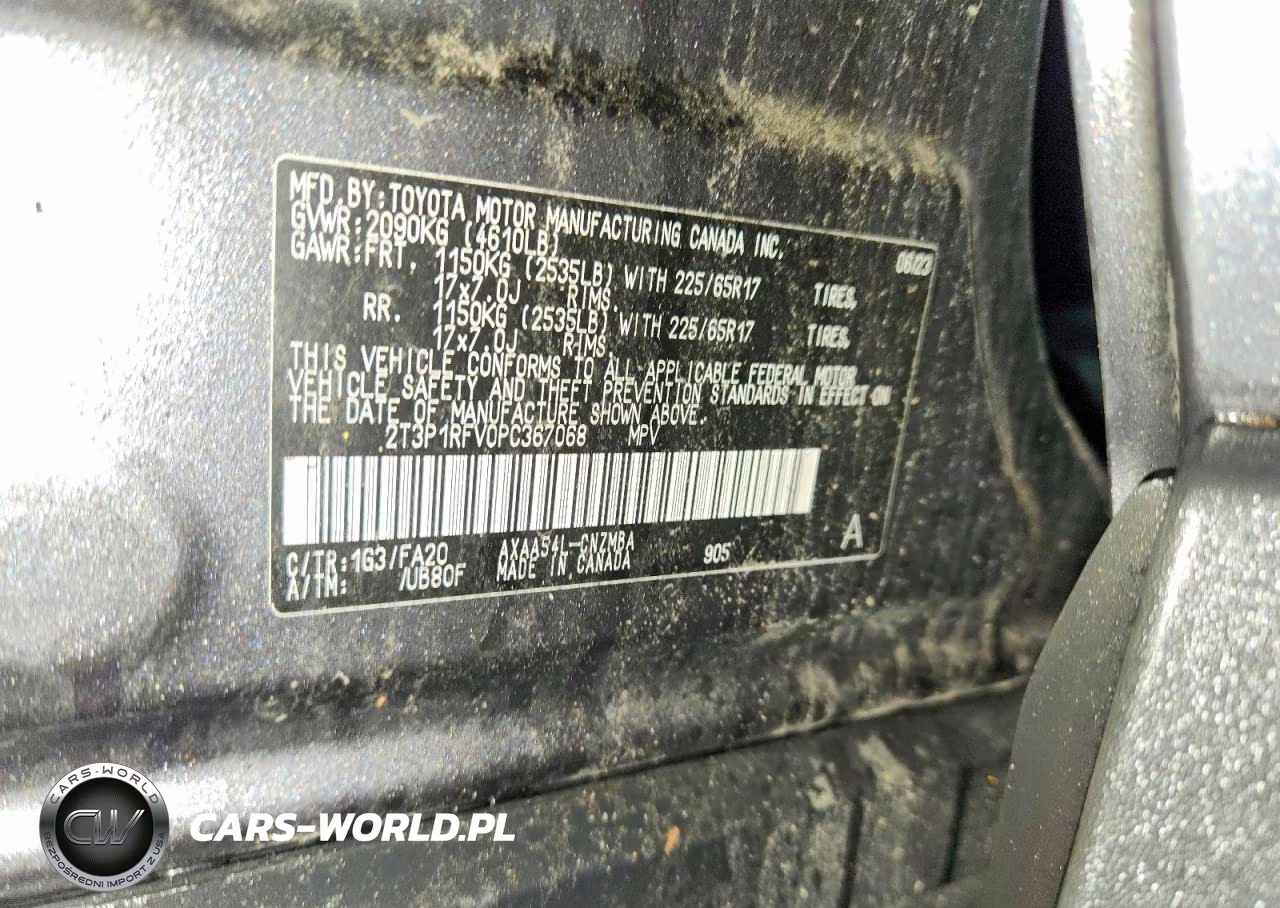 2023 Toyota Rav4 Xle VIN:2T3P1RFV0PC367068 - 13