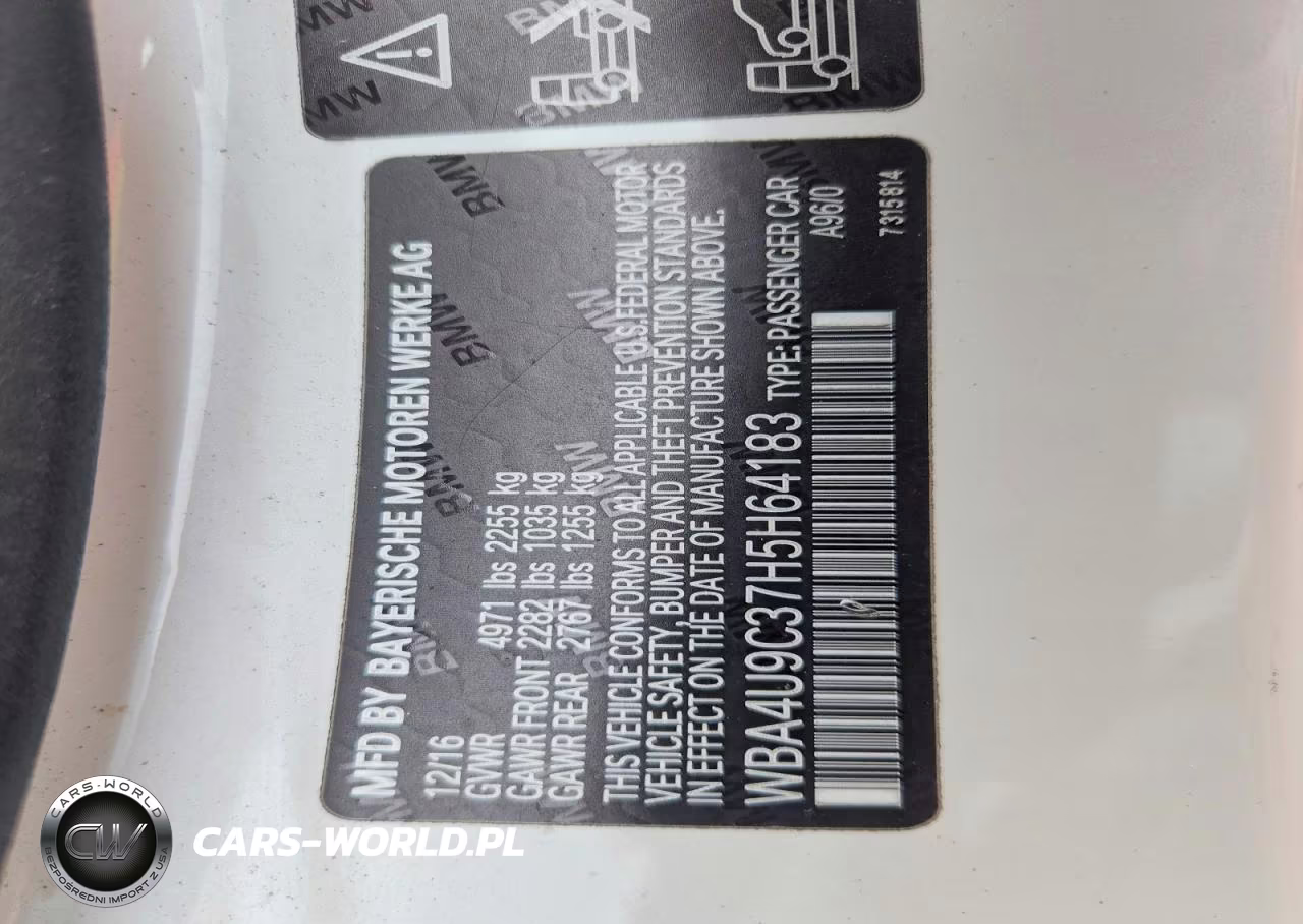 2017 BMW 430Xi VIN:WBA4U9C37H5H64183 - 13