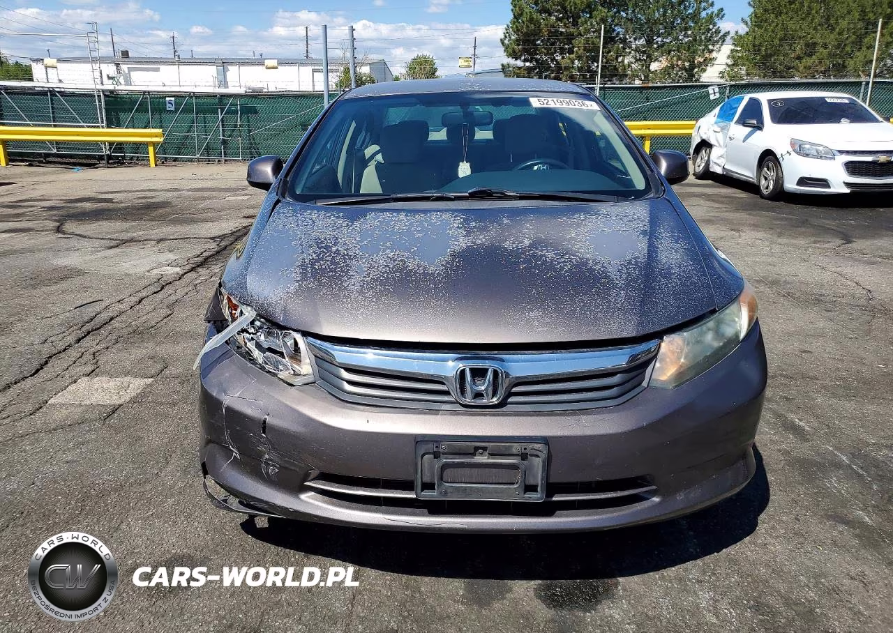 2012 Honda Civic Lx VIN:2HGFB2F51CH588656 - 5