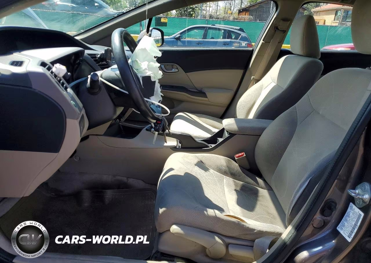 2012 Honda Civic Lx VIN:2HGFB2F51CH588656 - 7