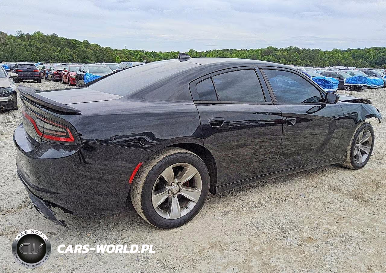 2018 Dodge Charger Sxt Plus VIN:2C3CDXHG9JH166742 - 3