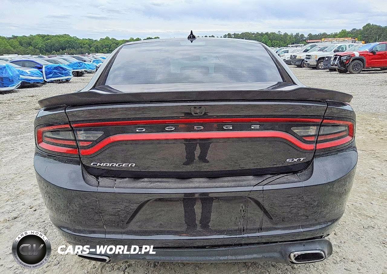 2018 Dodge Charger Sxt Plus VIN:2C3CDXHG9JH166742 - 6