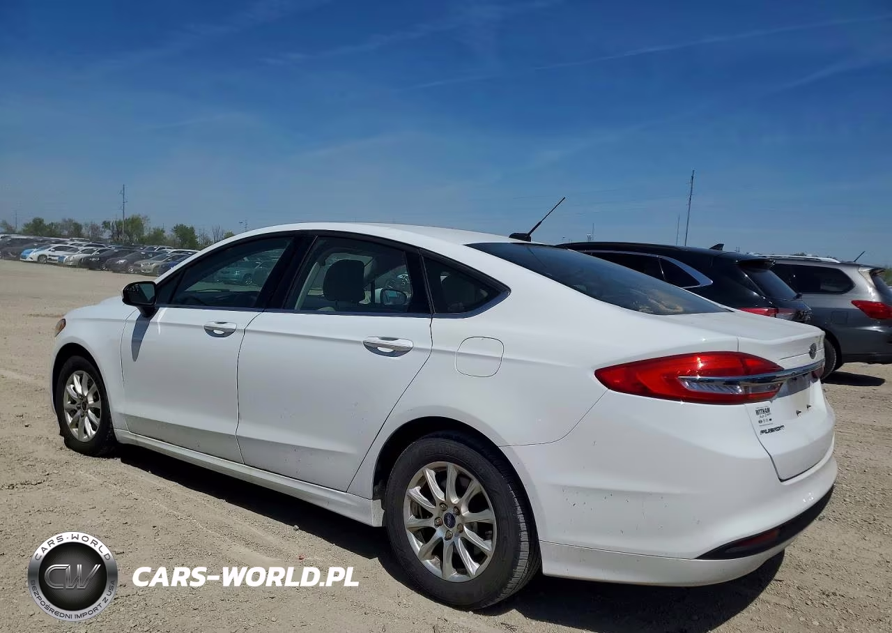 2017 Ford Fusion S VIN:3FA6P0G78HR221372 - 2