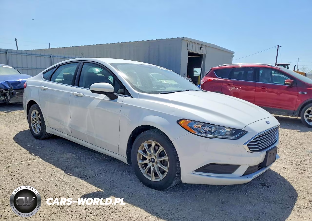 2017 Ford Fusion S VIN:3FA6P0G78HR221372 - 4