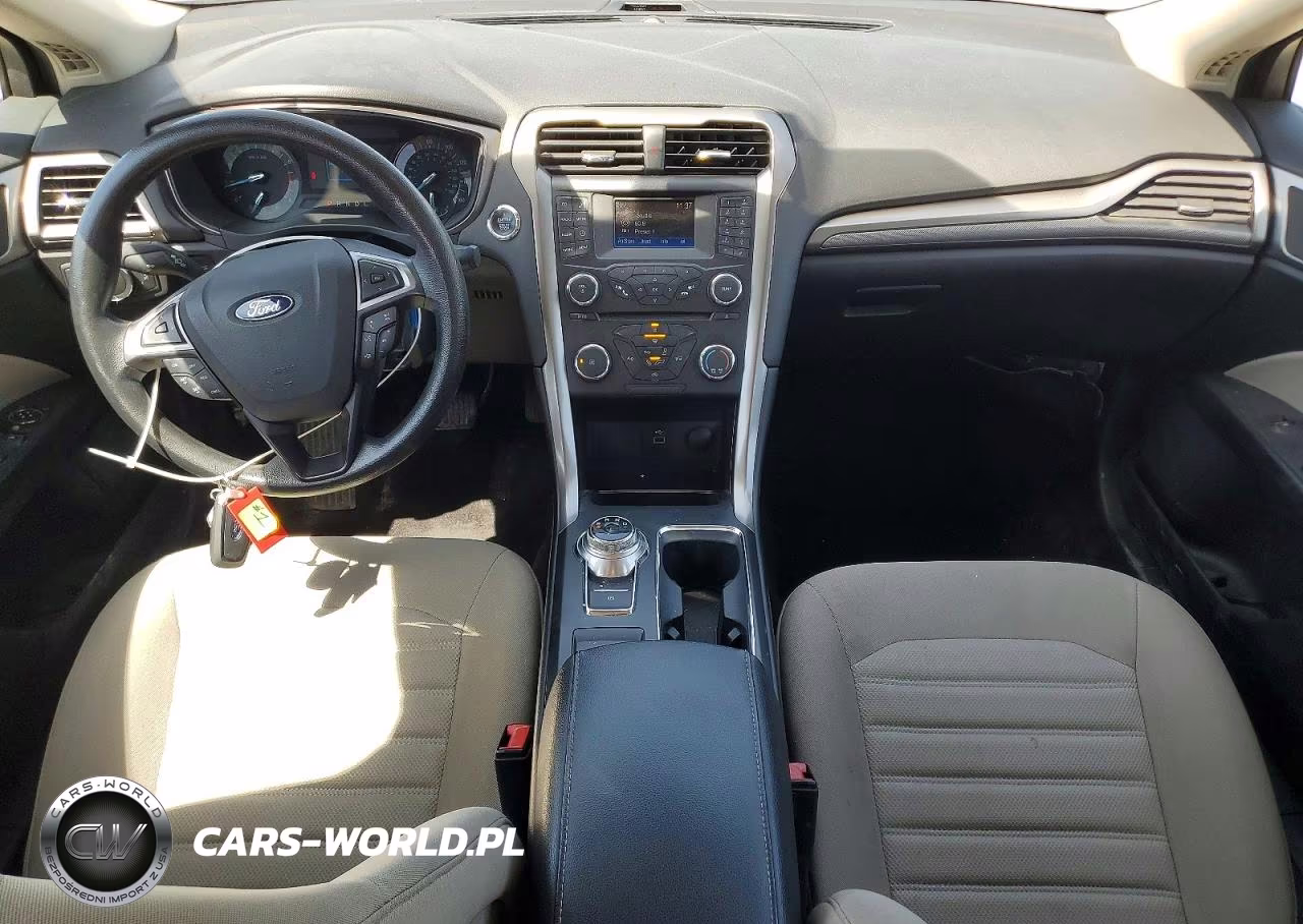 2017 Ford Fusion S VIN:3FA6P0G78HR221372 - 8