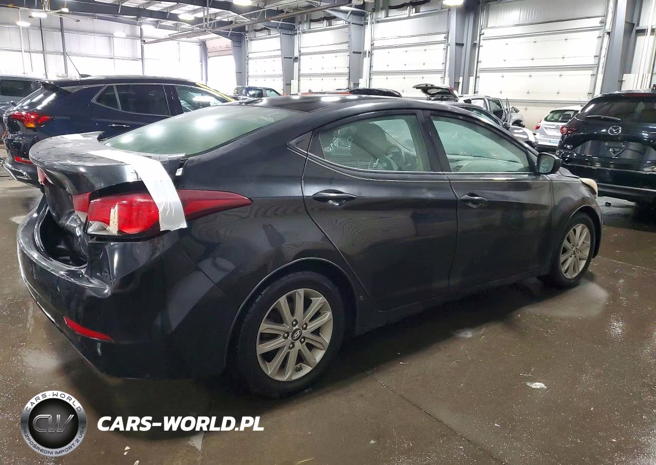 2016 Hyundai Elantra Se VIN:5NPDH4AE7GH690547 - 3