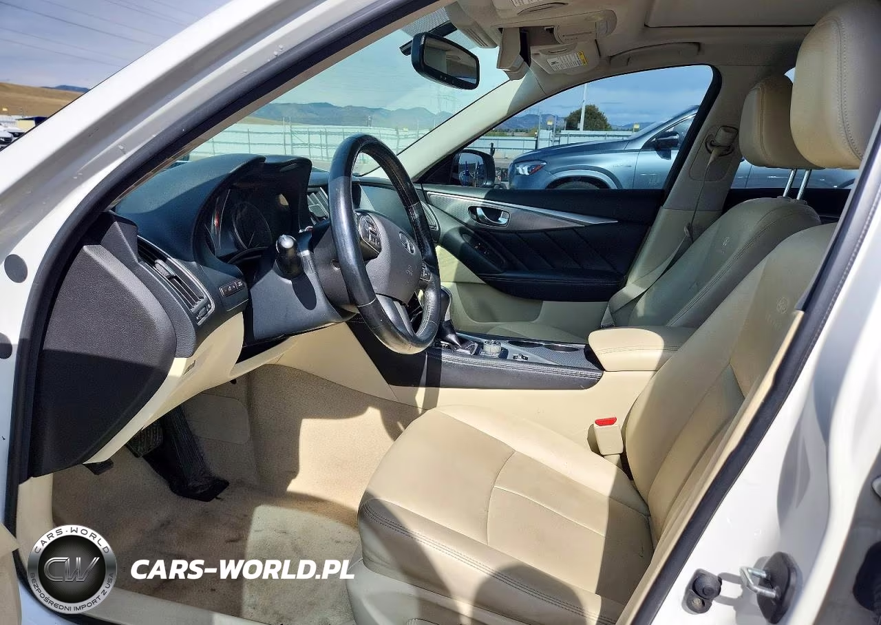 2014 Infiniti Q50 Premium VIN:JN1BV7AR3EM696145 - 7