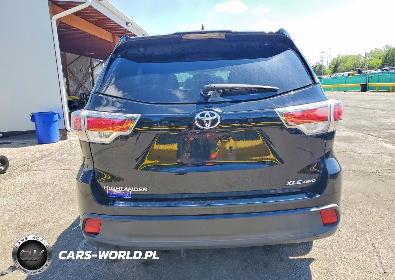 2015 Toyota Highlander Xle VIN:5TDJKRFH8FS108713 - 6