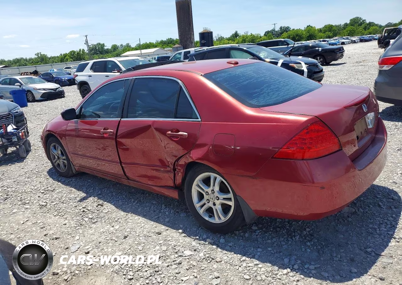 2007 Honda Accord Ex VIN:1HGCM56807A108393 - 2