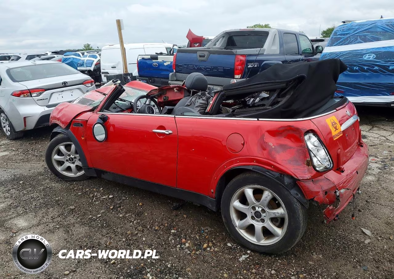2008 Mini Cooper VIN:WMWRF33568TG19128 - 2