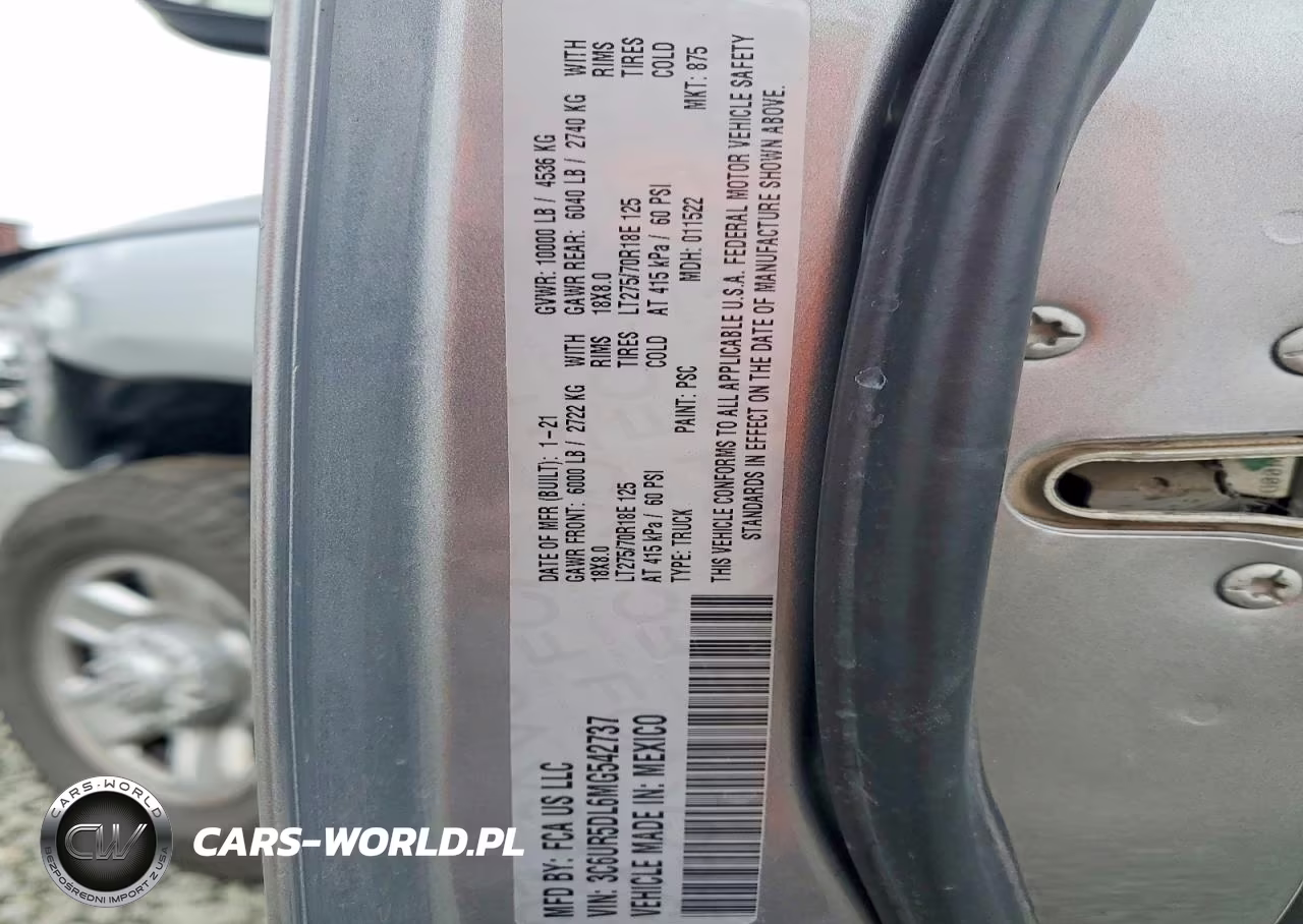 2021 Ram 2500 Big Horn VIN:3C6UR5DL6MG542737 - 12