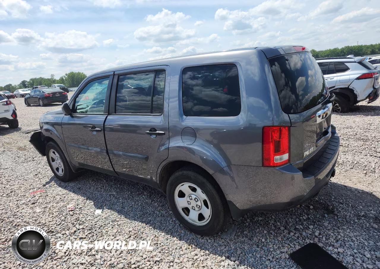 2015 Honda Pilot Lx VIN:5FNYF3H22FB004120 - 2