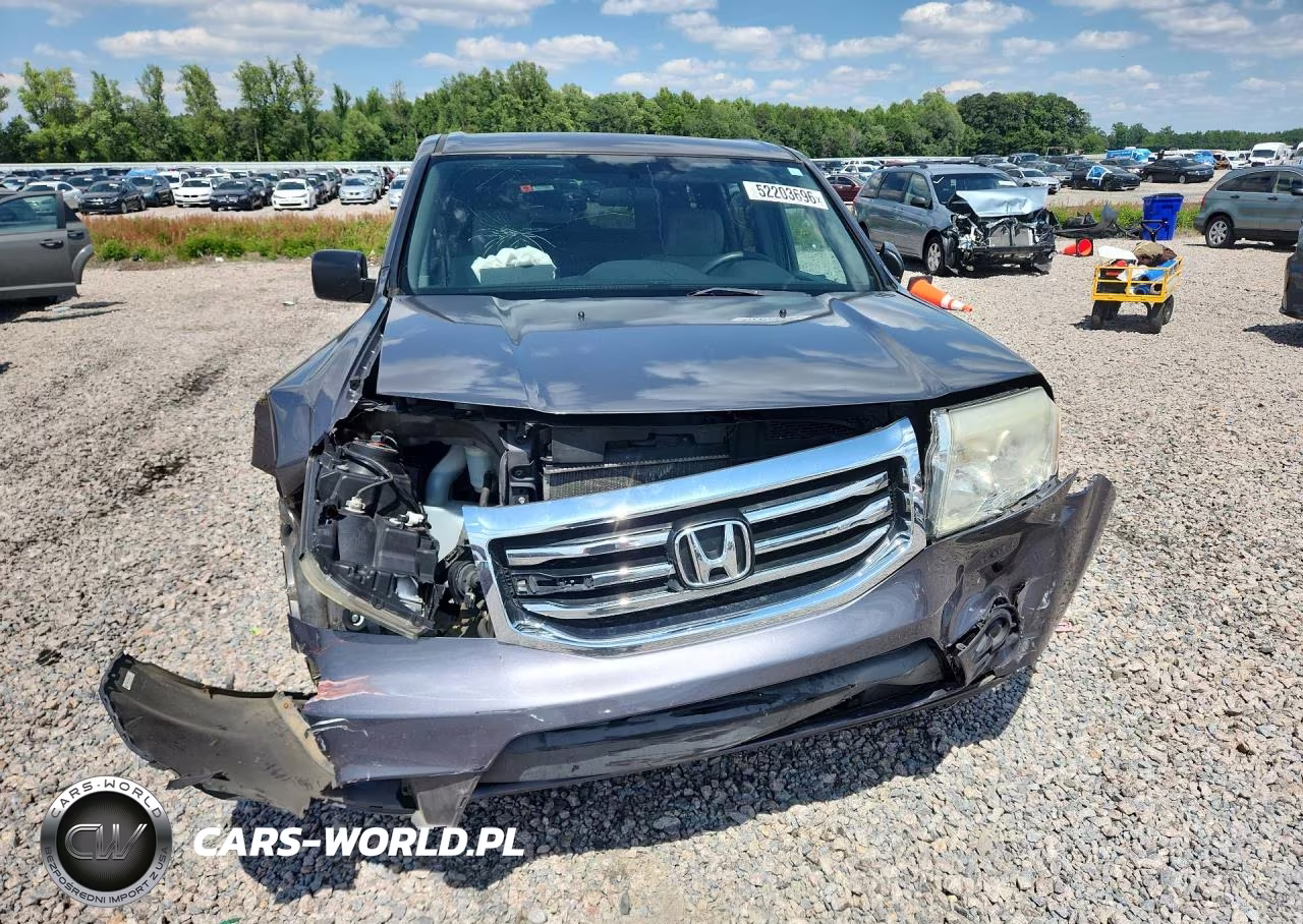 2015 Honda Pilot Lx VIN:5FNYF3H22FB004120 - 5
