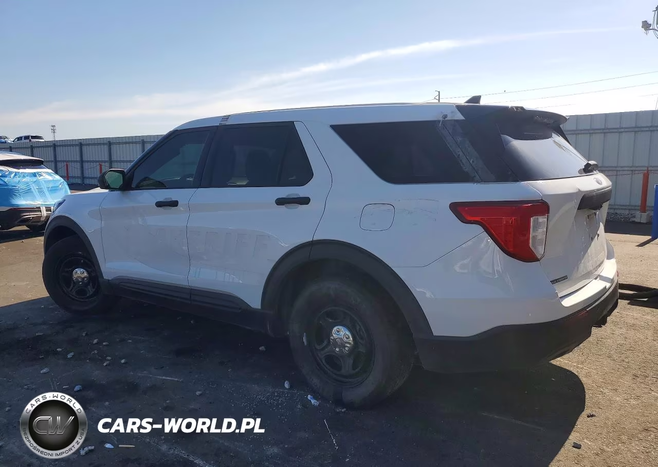 2021 Ford Explorer Police Interceptor VIN:1FM5K8AB7MGA64284 - 2