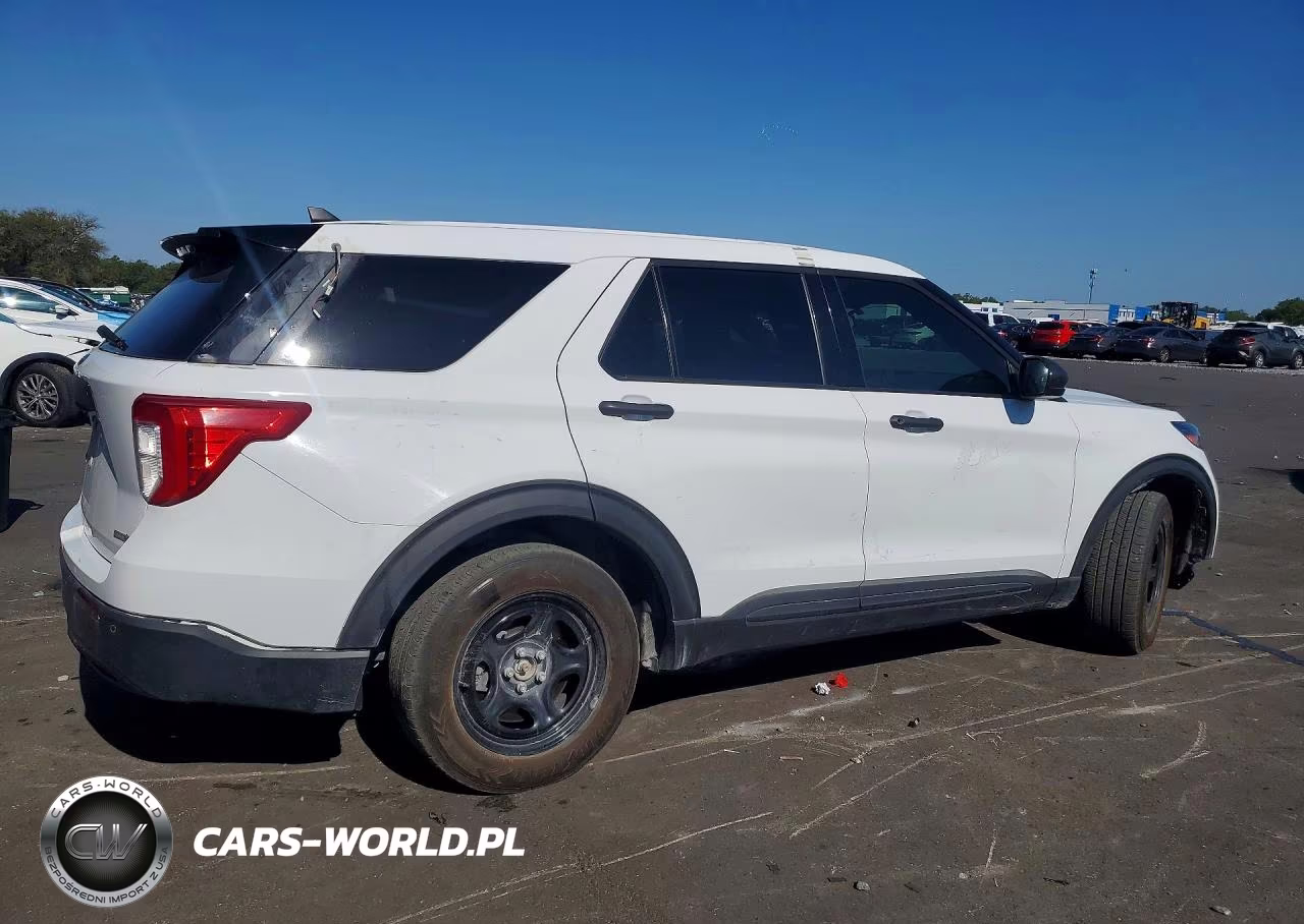 2021 Ford Explorer Police Interceptor VIN:1FM5K8AB7MGA64284 - 3
