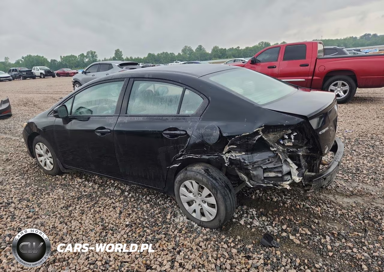 2012 Honda Civic VIN:19XFB2F58CE108610 - 2