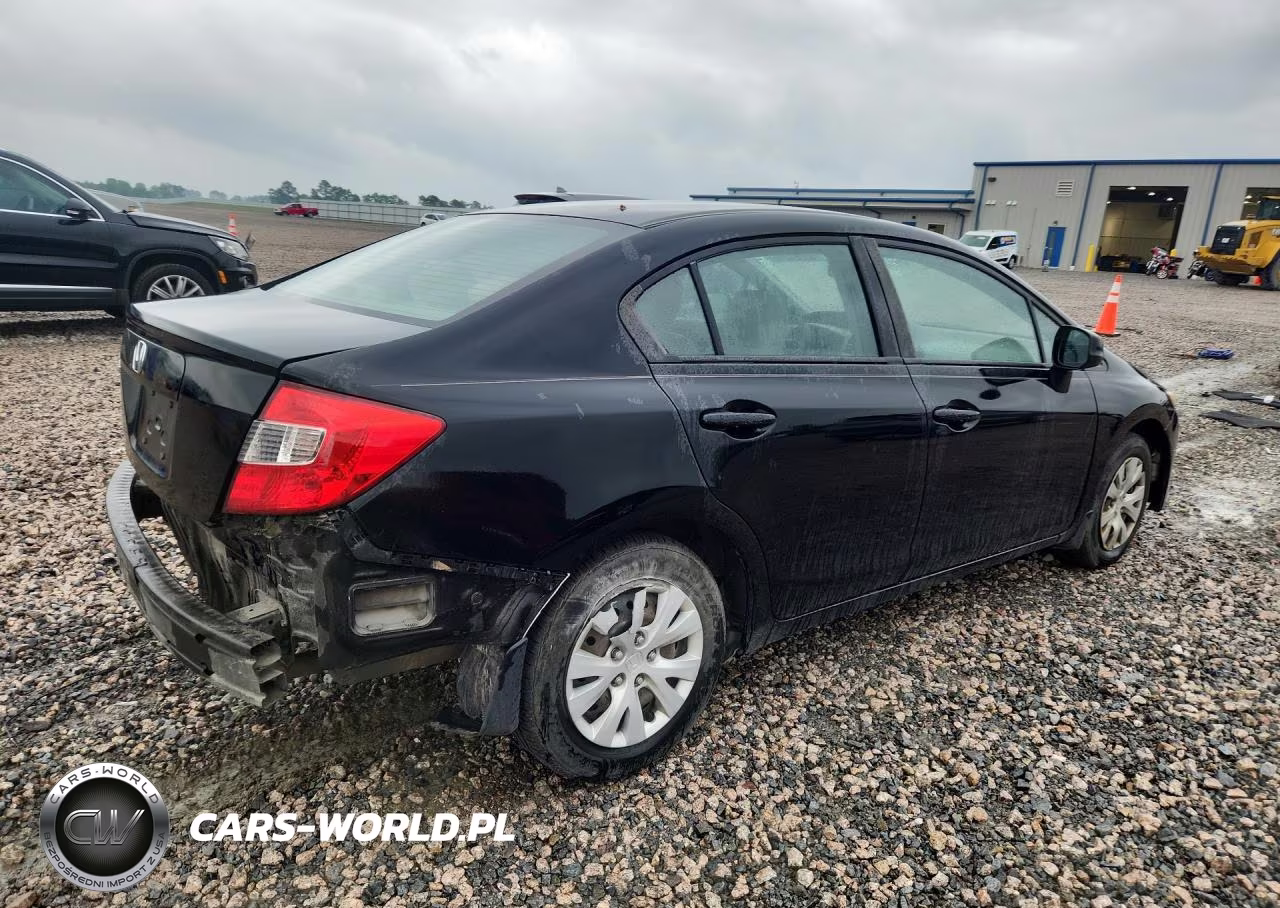 2012 Honda Civic VIN:19XFB2F58CE108610 - 3