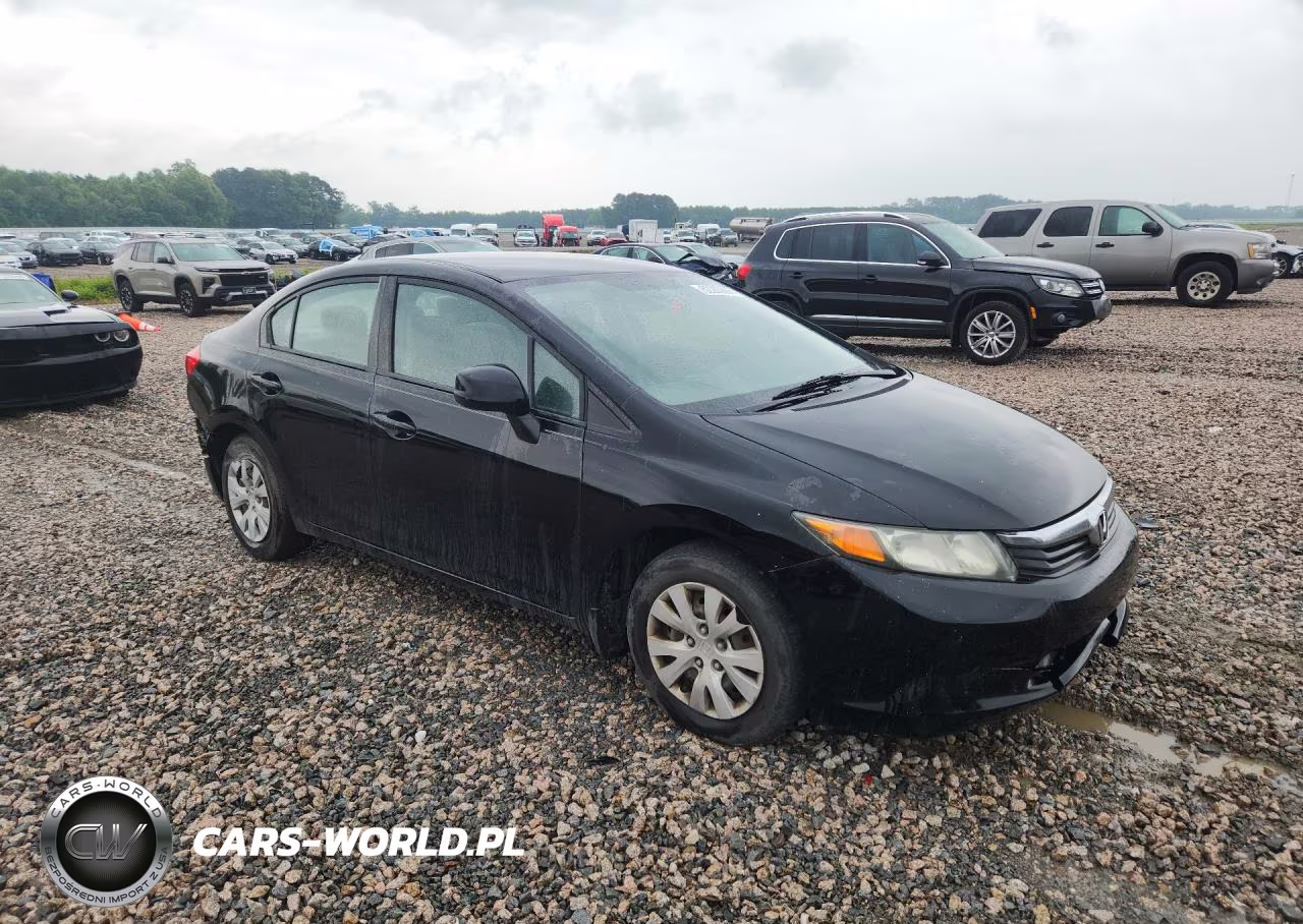 2012 Honda Civic VIN:19XFB2F58CE108610 - 4