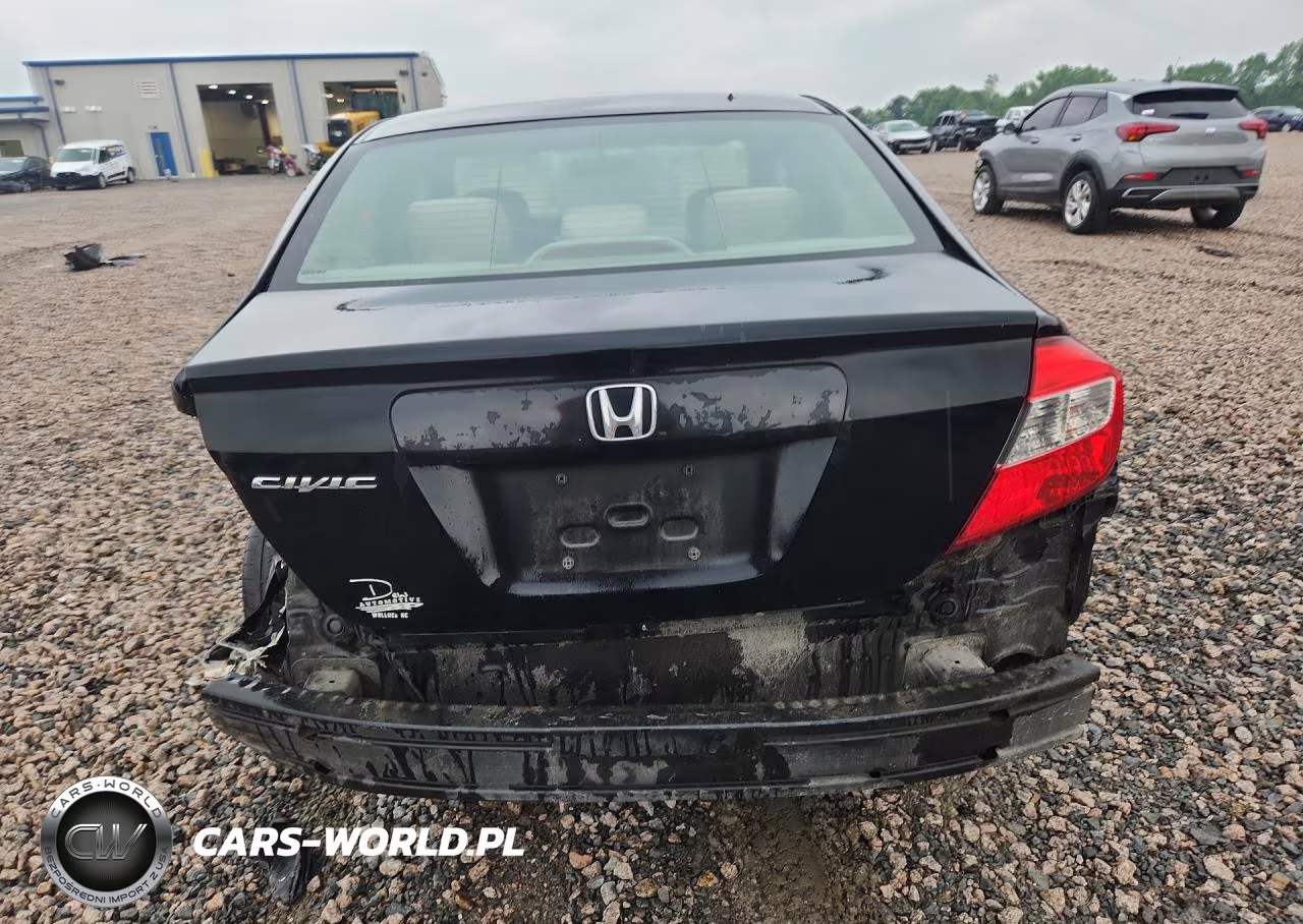 2012 Honda Civic VIN:19XFB2F58CE108610 - 6