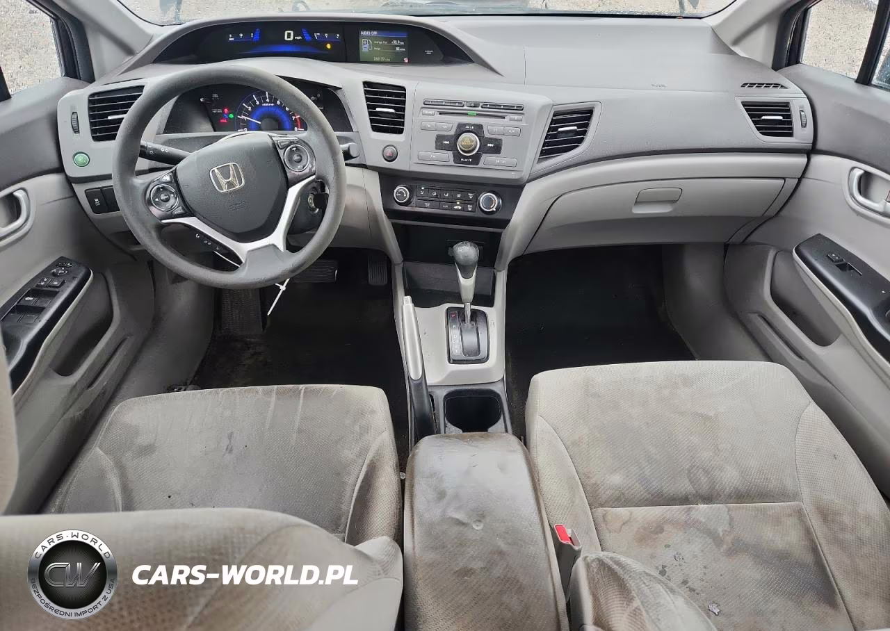 2012 Honda Civic VIN:19XFB2F58CE108610 - 8