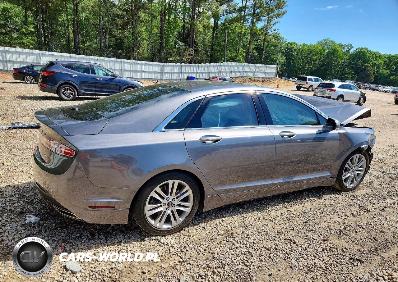 2014 Lincoln Mkz VIN:3LN6L2G9XER835401 - 3