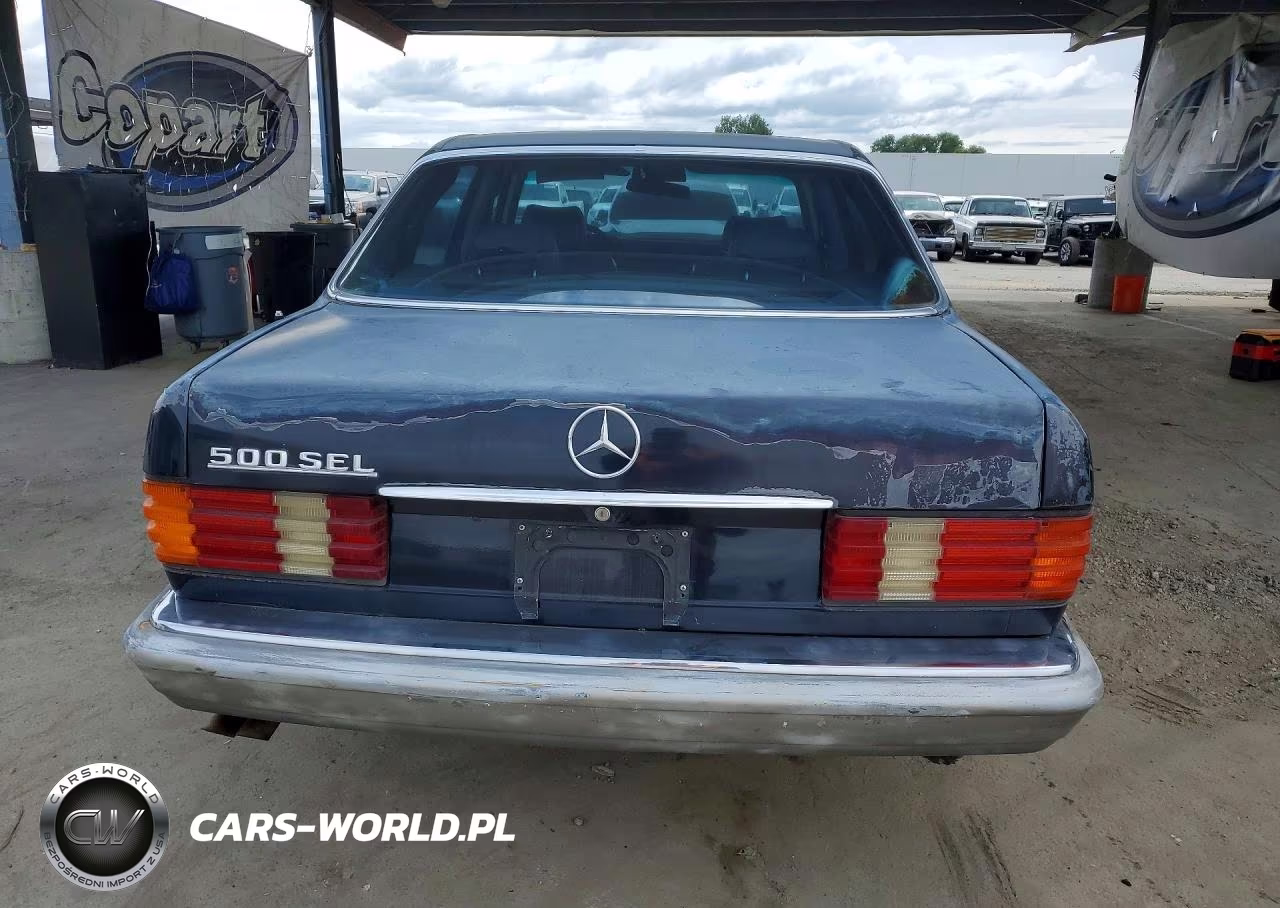 1985 Merz 500-Class VIN:WDBCA37D7FA180969 - 6