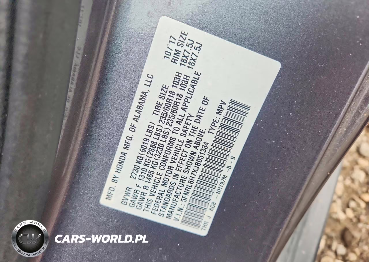 2018 Honda Odyssey Exl VIN:5FNRL6H7XJB051334 - 13