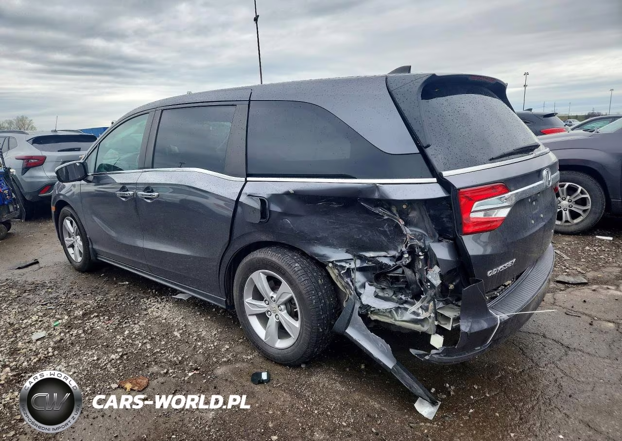 2018 Honda Odyssey Exl VIN:5FNRL6H7XJB051334 - 2