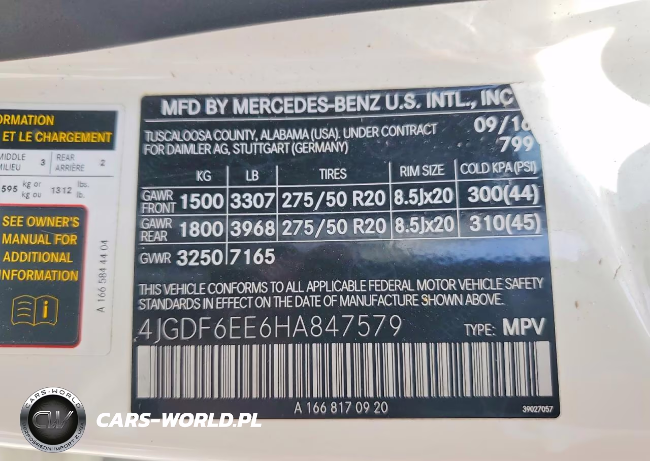 2017 Mercedes-Benz Gls 450 4Matic VIN:4JGDF6EE6HA847579 - 13