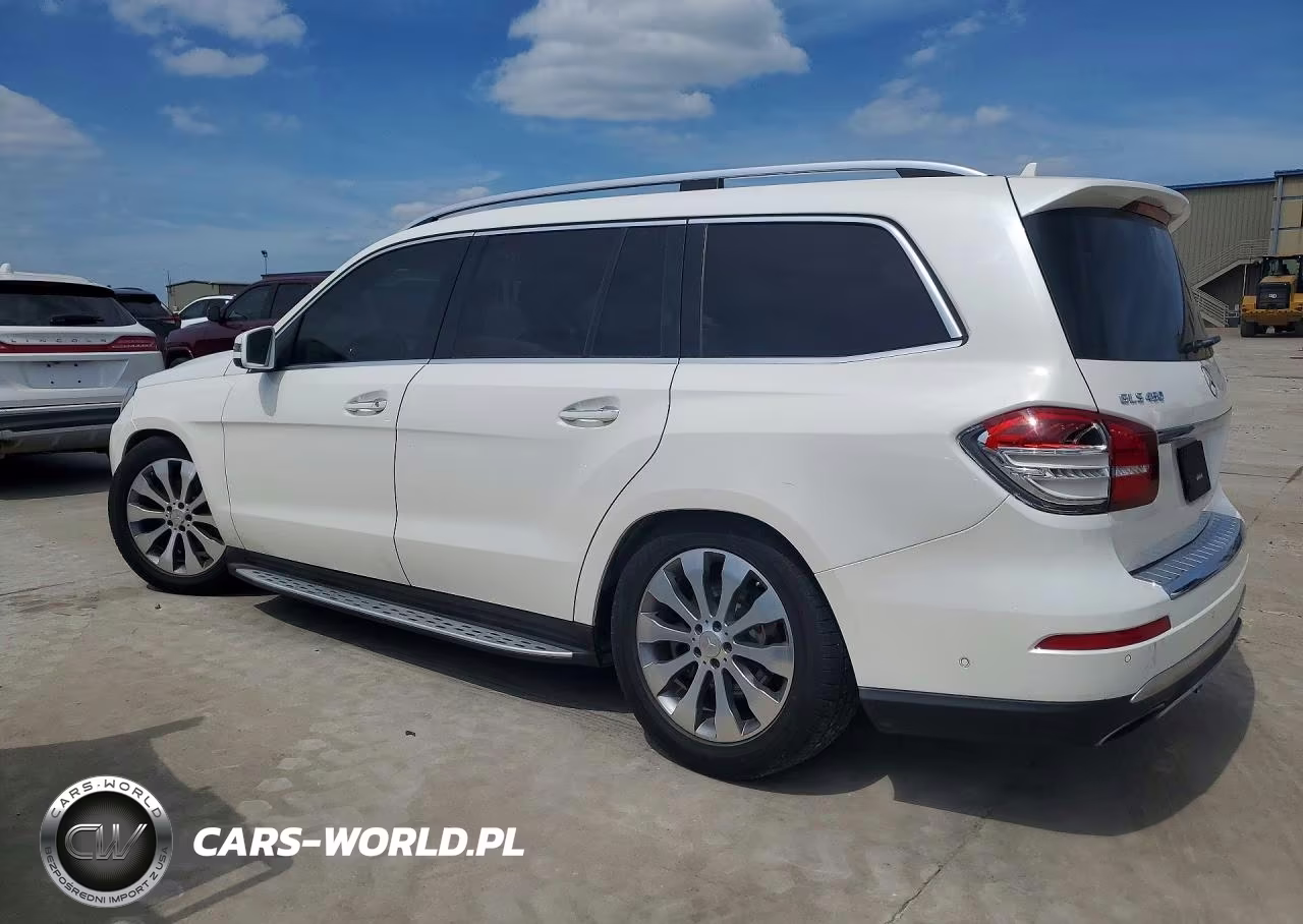 2017 Mercedes-Benz Gls 450 4Matic VIN:4JGDF6EE6HA847579 - 2