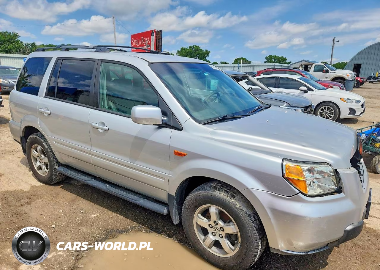 2006 Honda Pilot Ex VIN:2HKYF18466H506152 - 4