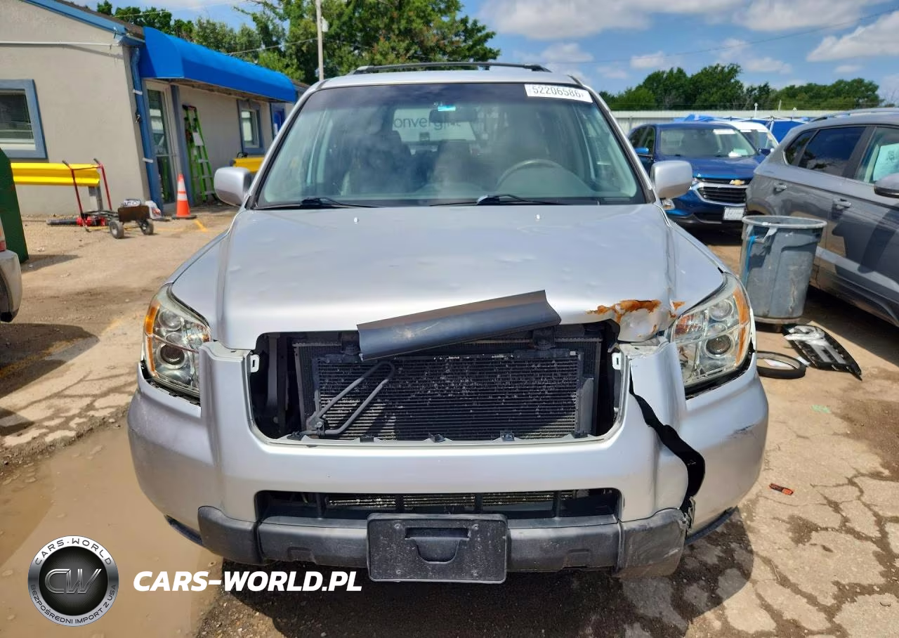 2006 Honda Pilot Ex VIN:2HKYF18466H506152 - 5