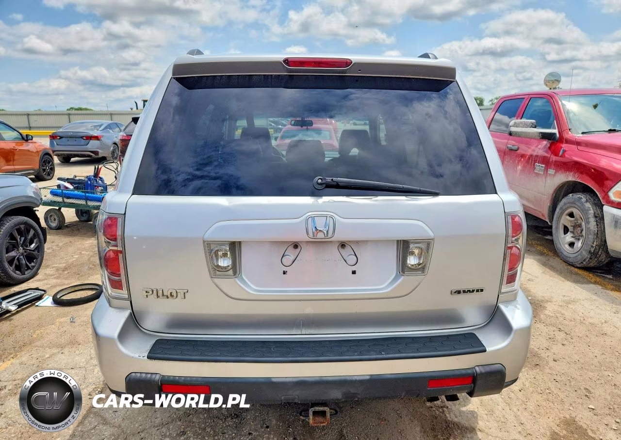 2006 Honda Pilot Ex VIN:2HKYF18466H506152 - 6