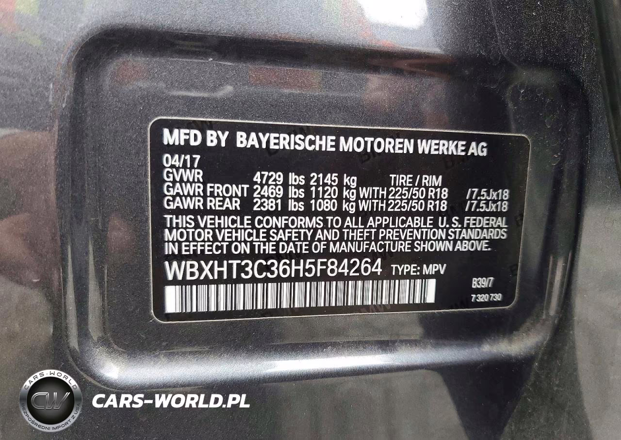 2017 BMW X1 xDrive28I VIN:WBXHT3C36H5F84264 - 12