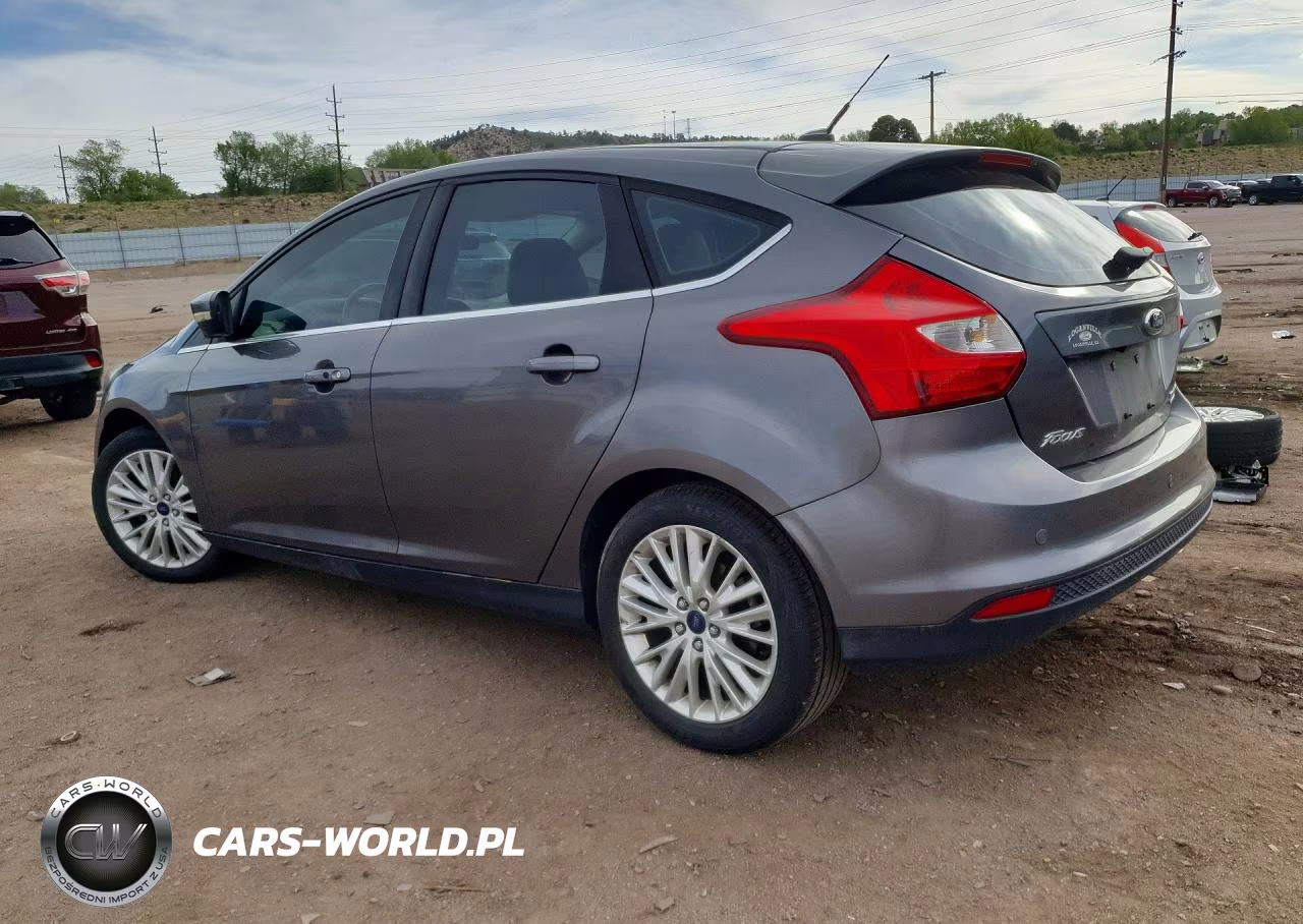 2013 Ford Focus Titanium VIN:1FADP3N24DL161258 - 2