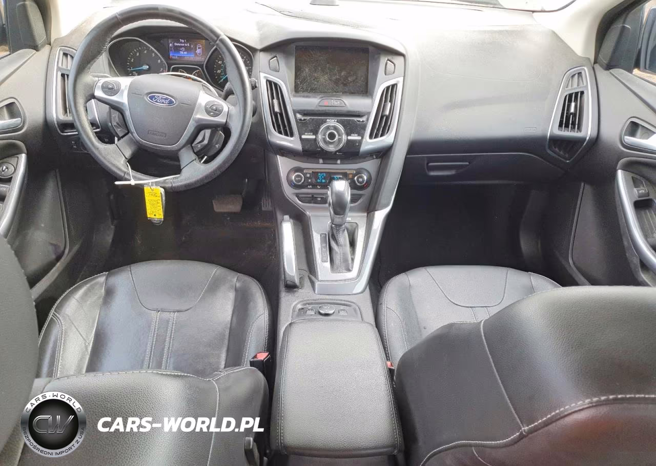 2013 Ford Focus Titanium VIN:1FADP3N24DL161258 - 8