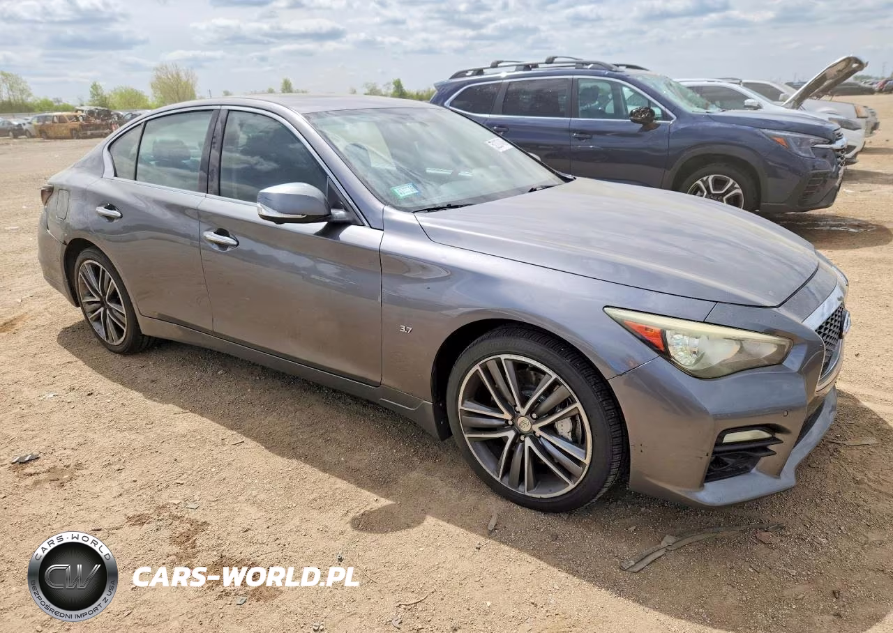 2014 Infiniti Q50 Sport VIN:JN1BV7AR2EM706907 - 4