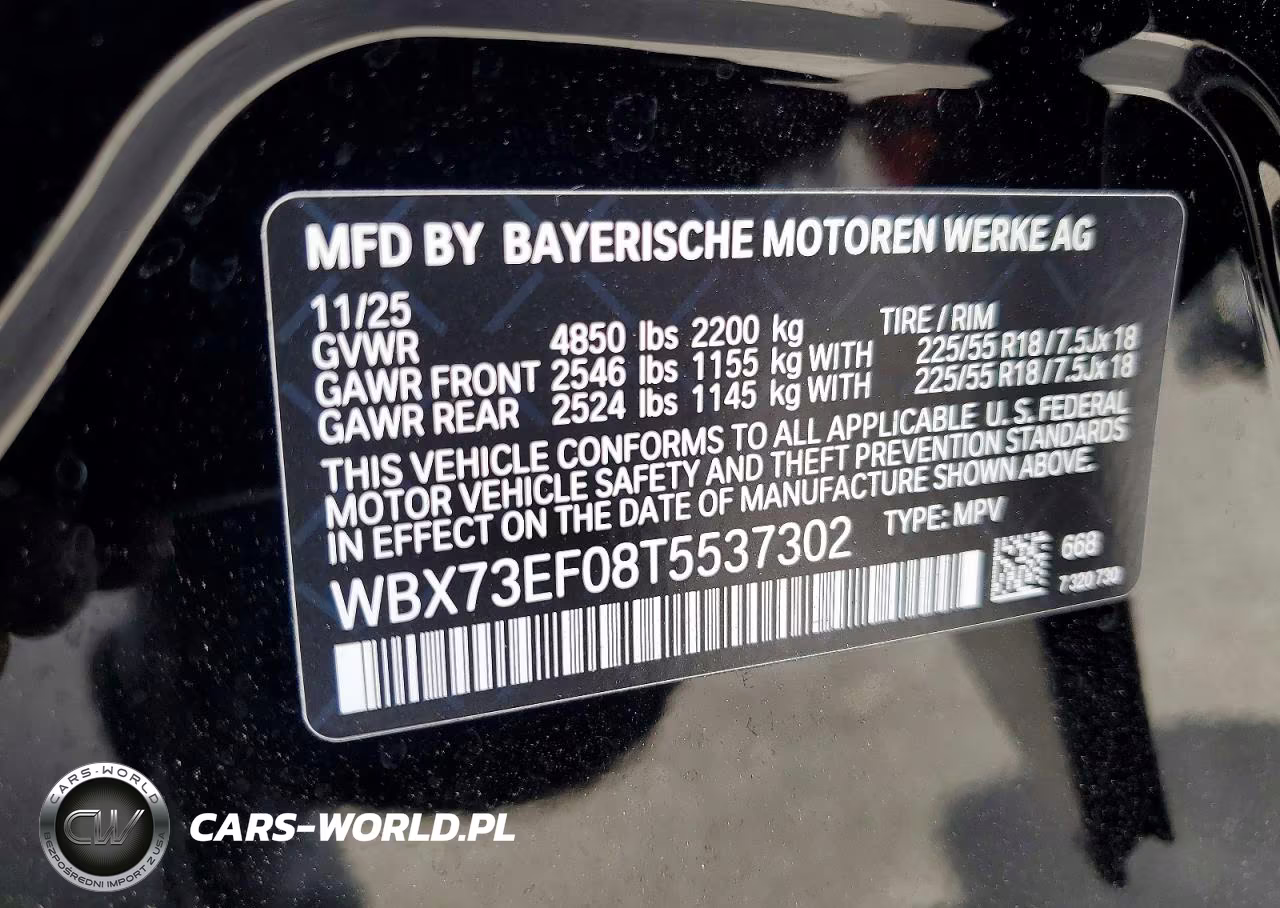 2026 BMW X1 xDrive28I VIN:WBX73EF08T5537302 - 14