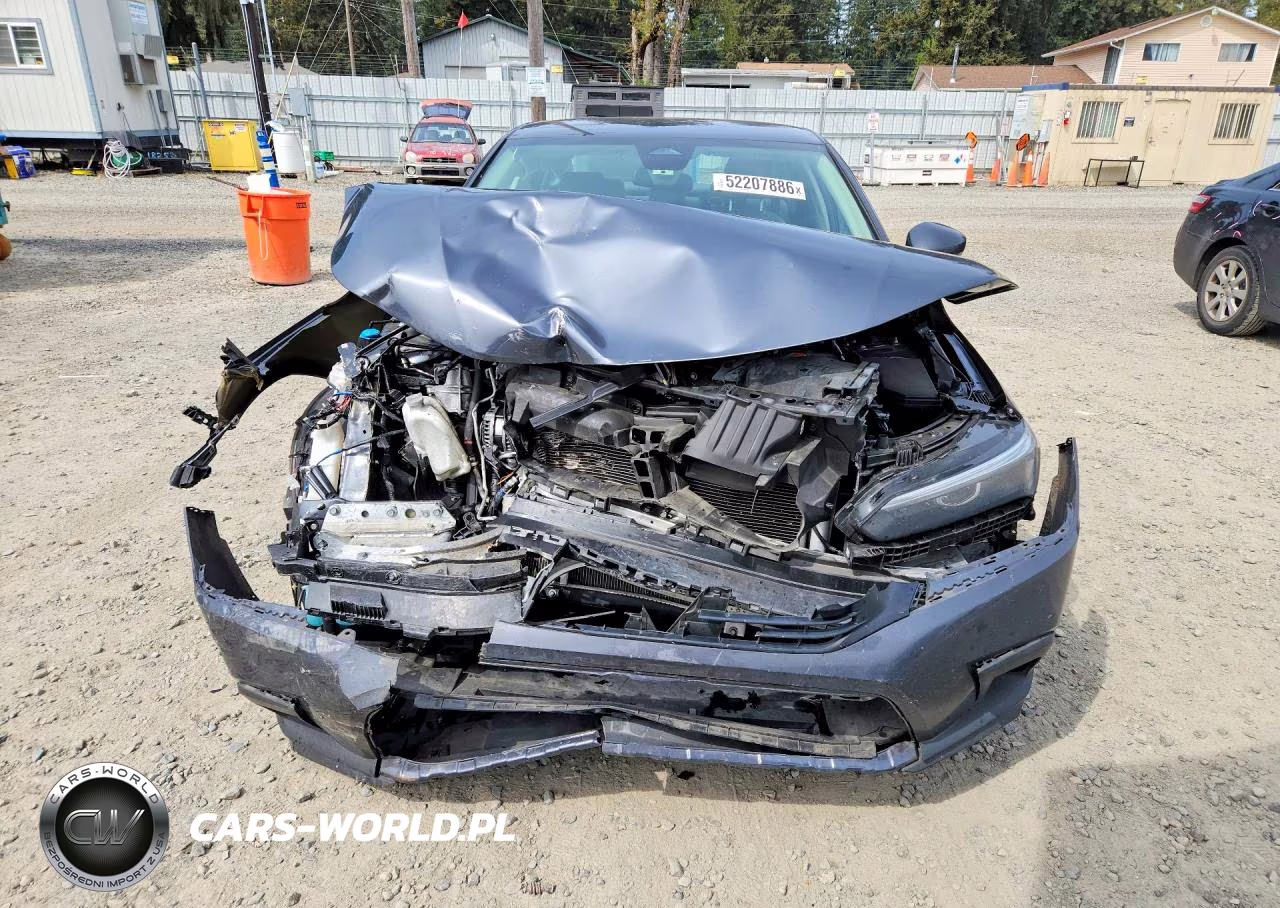 2022 Honda Civic Lx VIN:2HGFE2F28NH532701 - 5