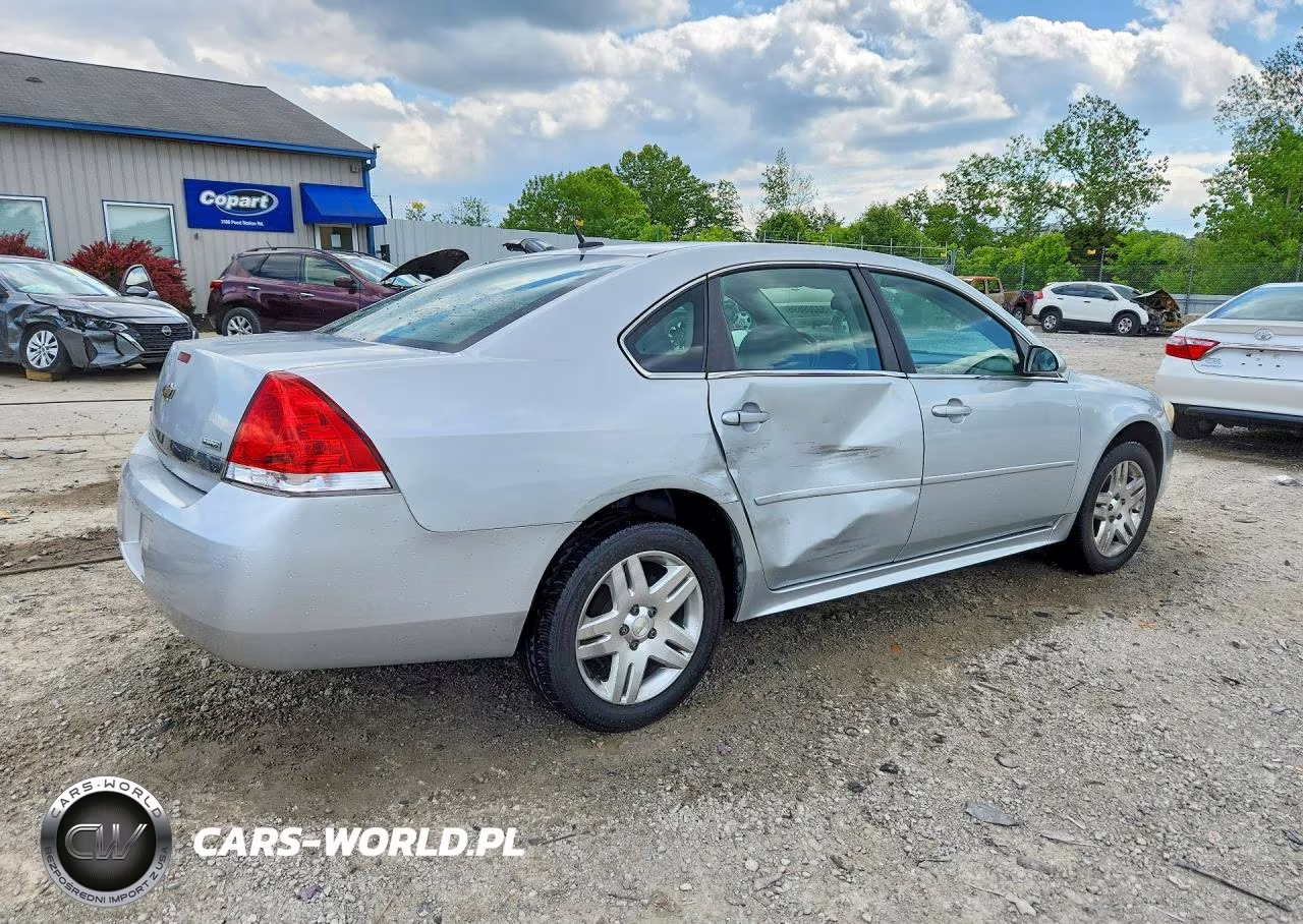2010 Chevrolet Impala Ls VIN:2G1WA5EK9A1151190 - 3