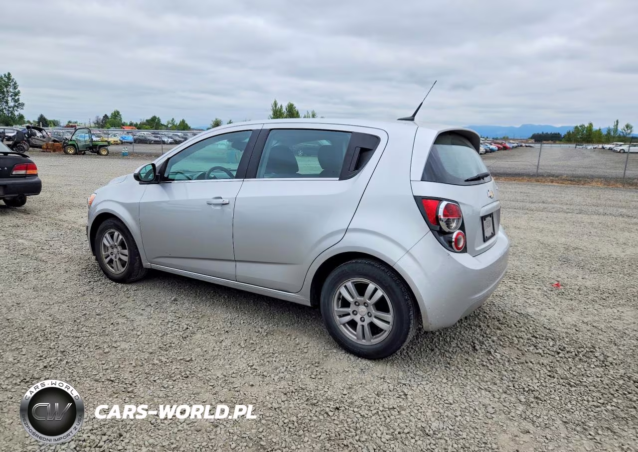 2012 Chevrolet Sonic Lt VIN:1G1JC6SB4C4192722 - 2