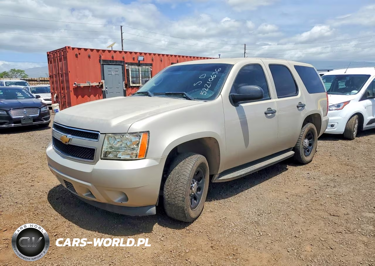 2013 Chevrolet Tahoe Police
