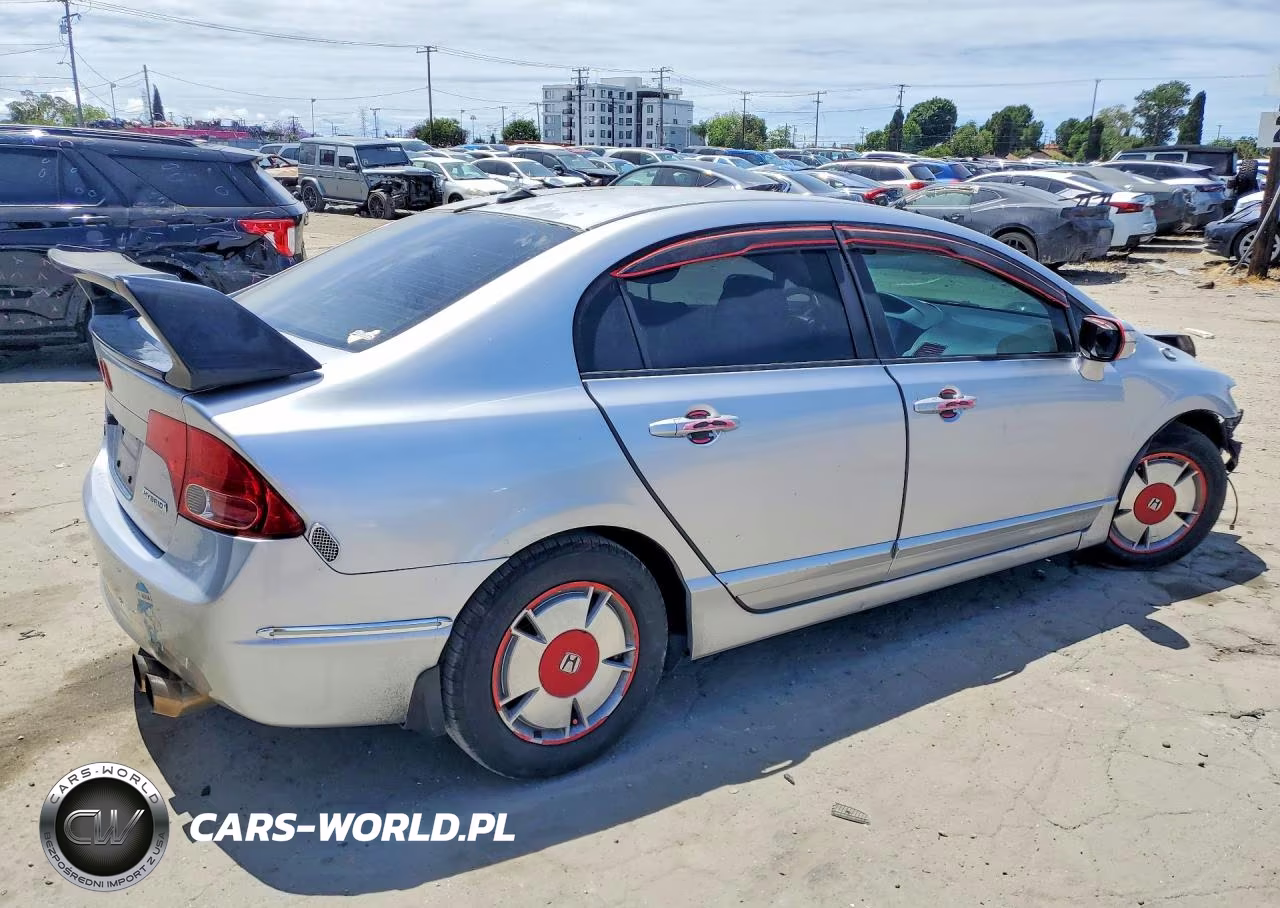 2008 Honda Civic Hybrid VIN:JHMFA36268S002741 - 3